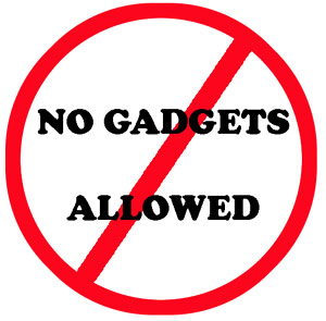 Image result for Say no to gadgets
